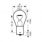 Glühlampe 12V/10W